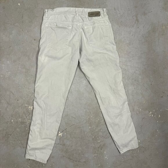 Future Xagon Man Twill Chinos Made in Italy Stretch Beige Cotton 30x31 - Picture 5 of 6